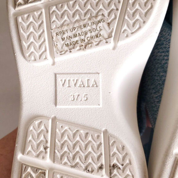 VIVAIA Blue Kara AdaptAll Sport Sandal Comfort Athletic Sandals Sz 37.5 US 7 - Picture 9 of 11